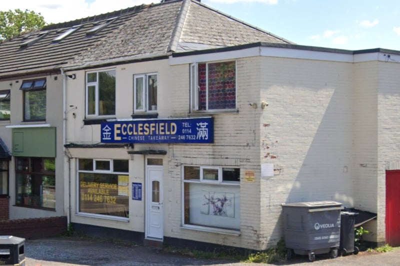 Ecclesfield Chinese Take Away, at 325 The Common, was rated two stars at its last inspection on June 27 2023.