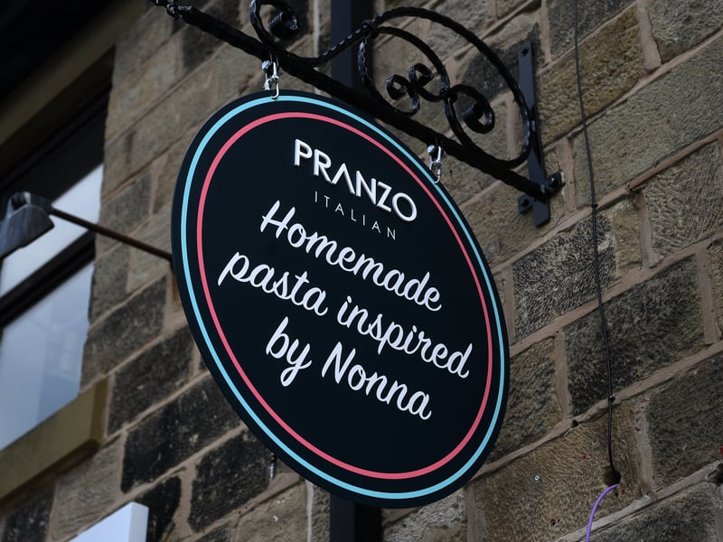 Pranzo Italian Horsforth specialises in serving homemade pasta.