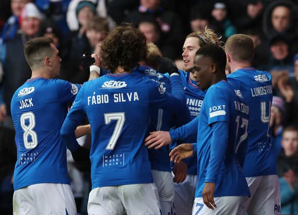 With injury concerns and selection dilemmas, there will be plenty of intrigue as to who starts for Rangers in tomorrow's Old Firm. Cr. Getty Images.