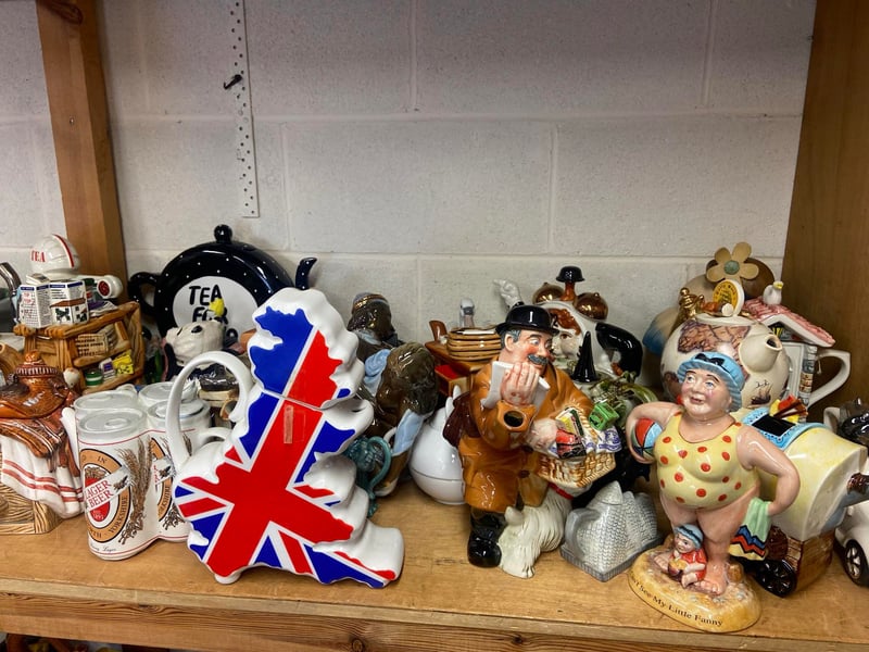Beer cans, human figures, characters and more are available.