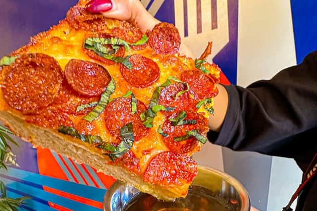 Michies, serving Detroit-style pizza, will be among the vendors at the huge new Cambridge Street Collective food hall in Sheffield city centre. Photo: Cambridge Street Collective/Michies
