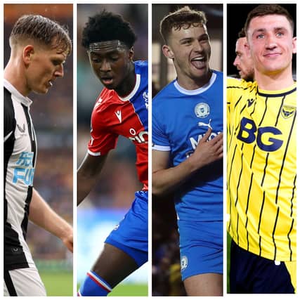 From left to right: Matt Ritchie, Jesurun Rak-Sakyi, Harrison Burrows and Cameron Brannagan are players Pompey fans would like at Fratton Park in the Championsihip.