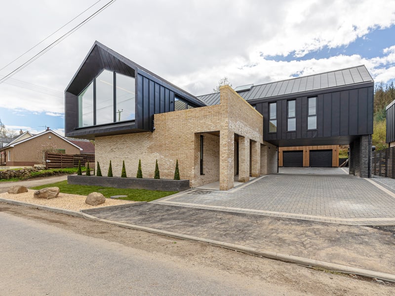 What is it? An architectural masterpiece designed by Ochilview Development with five bedrooms and an A-rated energy efficiency.