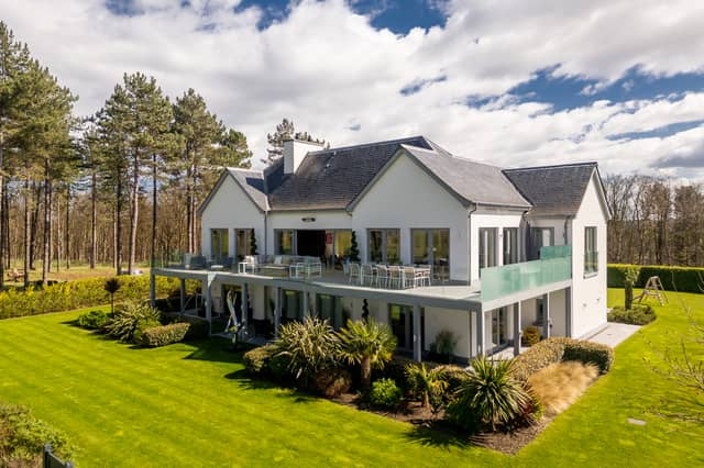 What is it? A modern five-bedroom home brimming with opulence throughout and set in a exclusive private development of houses that mirror its high-end aesthetic and size.