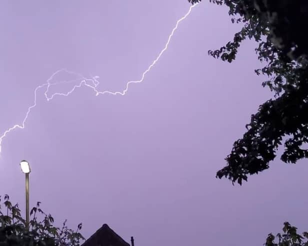 A week of glorious sunshine is set to come to an end tomorrow (Sunday, May 12, 2024), when thunderstorms are set to batter South Yorkshire, along with much of the country