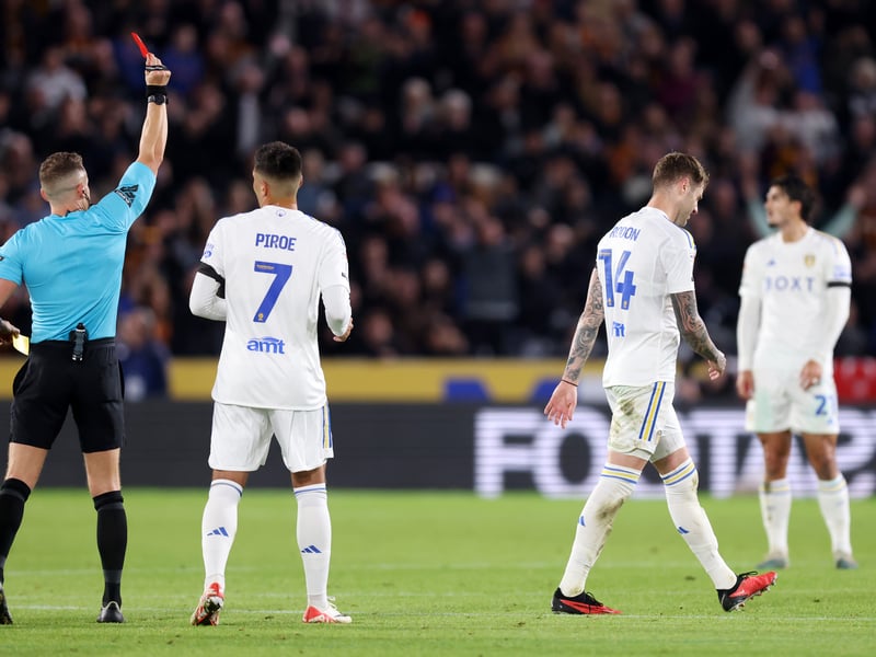 72 yellow cards 2 red cards