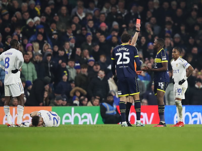 83 yellow cards 2 red cards