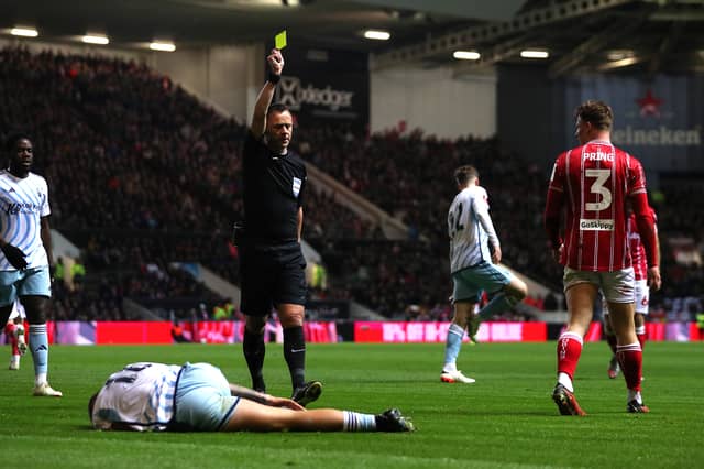 71 yellow cards 1 red card