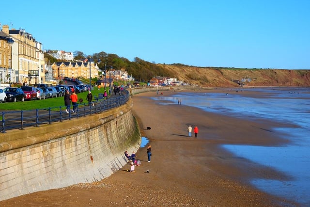 Originally a fishing village, Filey has become a very popular seaside destination over the years. The seaside resort is perfect for families with young children or anyone who loves a good walk, playing in the sand or flying a kite. It is five miles long and young children can visit the rock pools to explore its vast coastline stretch. Photo: Tony Johnson