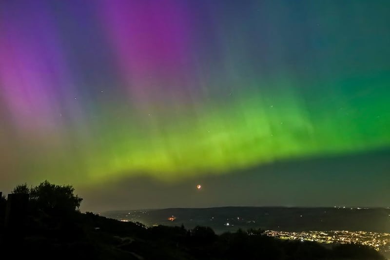 Vish Patel contacted us after taking this incredible picture from Otley Chevin.