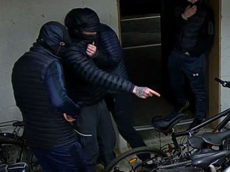 03/04/2024
Officers in Sheffield have released a CCTV image of a group of men they would like to speak to in connection with a burglary.
Speaking on April 3, 2024, a South Yorkshire Police spokesperson said: "It is reported that on Tuesday 19 March around 9.20pm, a group of four men entered a bike store in a property on Fulwood Road. It is reported that a number of bikes were damaged, with a number being taken.
"Enquiries are ongoing but officers are keen to identify the men in the image as they may be able to assist with enquiries.
"Do you recognise them or have information that could possibly help officers with their investigation?"
If you can help, you can pass information to police via their online live chat, our online portal or by calling 101. Please quote investigation number 14/60006/24 when you get in touch.