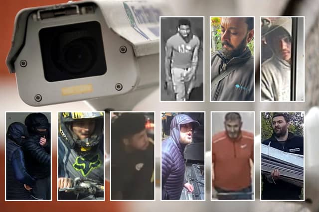20 men caught on camera in Sheffield that police want to speak to urgently