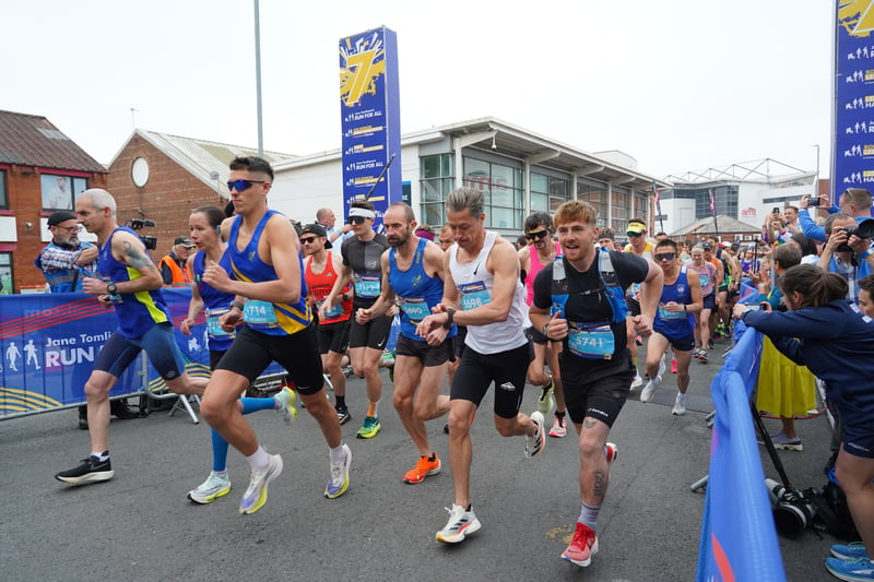 Thousands of runners hit the streets today for one of the biggest sporting and fundraising dates in the Leeds calendar.