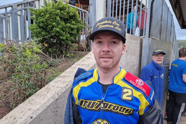 Kyle Howarth, pictured, is hoping for another electric atmosphere for the visit of league leaders  Ipswich, who will include a guest rider in their line up at Owlerton