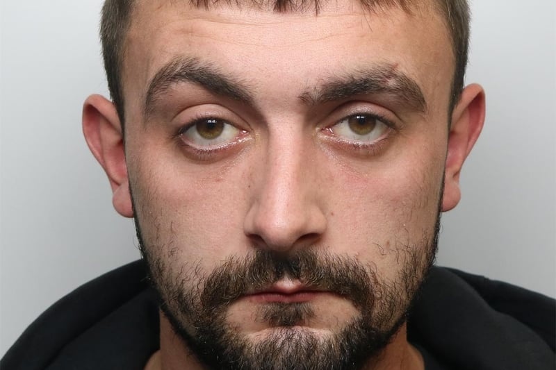 Todd Burgin was jailed for 18 months after crashing a car and just missing a pedestrian as he tried to escape police. Burgin, 25, of Grove Lane, South Kirkby, admitted dangerous driving, driving while banned and having no insurance.