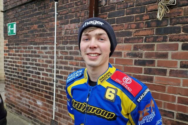 Sheffield's Jason Edwards was injured riding for Redcar. Photo: David Kessen, National World