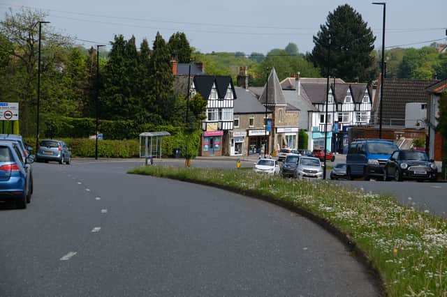 Baslow Road in Totley, Sheffield, has a number of shops and services for the community