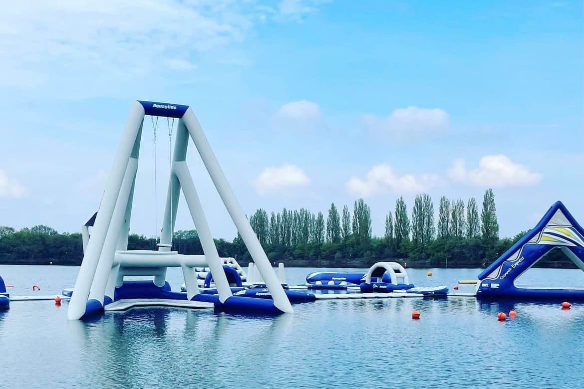 Wipe Out Style Total Wipeout-style inflatable water park set to open daily through ...