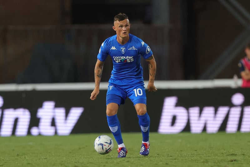Palermo on loan from Empoli, Italy