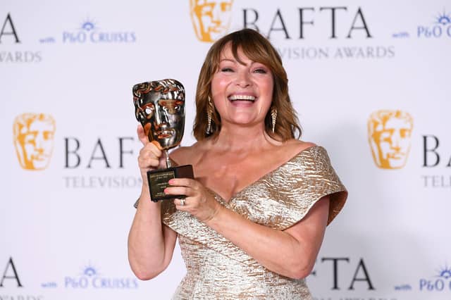 Also among winners last night was Lorraine Kelly, who took home the Special Award for her contribution to the television industry last night.