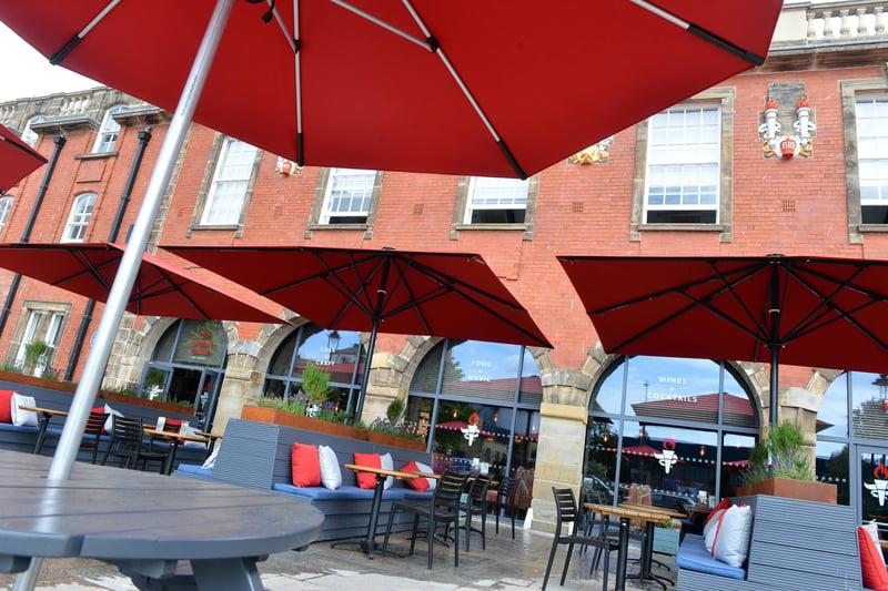 The beer garden at The Engine Room at The Fire Station has proved a popular spot on match days, as well as for its pop-up Fire Eaters food events. The venue also has a beer garden at the rear, The Parade Ground, which opens for gigs and events.