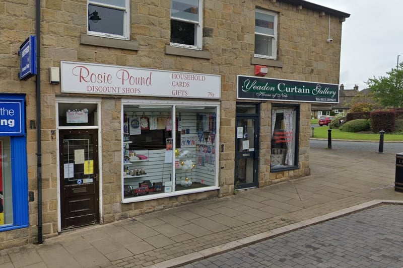 Andrea Lofthouse recommended  discount shop Rosie Pound in Yeadon, and said: "It's an Aladdin's cave of bits n bobs you can't find in other places! Staff are really helpful and always welcoming."