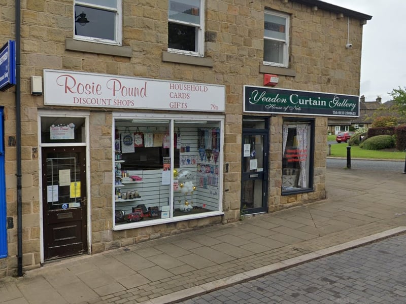 Andrea Lofthouse recommended discount shop Rosie Pound in Yeadon, and said: "It's an Aladdin's cave of bits n bobs you can't find in other places! Staff are really helpful and always welcoming."