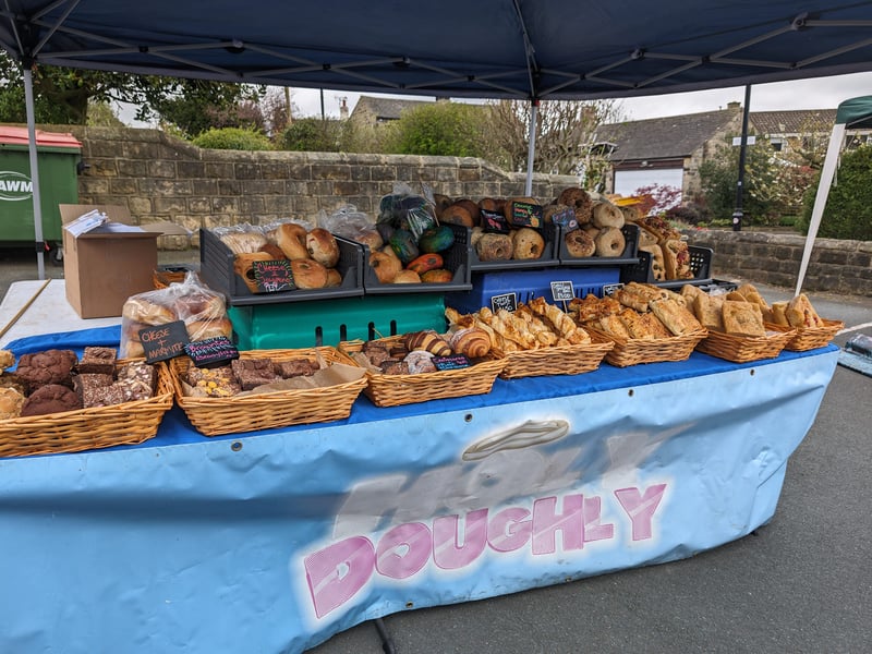 Karen Long recommended Holy Doughly, an independent bakery based in east Leeds. She said "Bagels and brownies a speciality, from Swillington but found at Salute Rothwell and Rothwell Farmers Market."