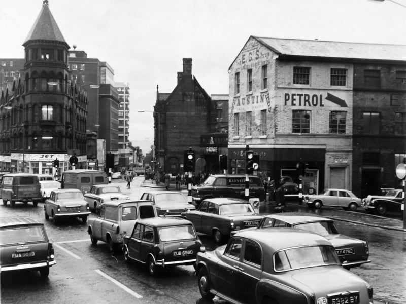 A view along Great George Street in October 1967.