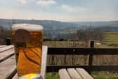 The view from the beer garden of the popular Old Horns Inn, in High Bradfield, Sheffield. The pub is closing from May 20 to June 15 for a major refurb.