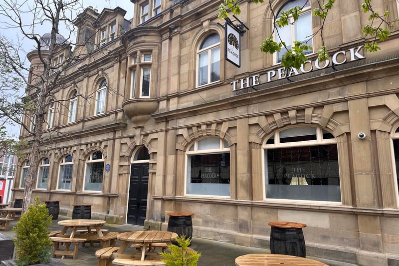 The Peacock has proved a real asset to the city centre with its live music, quizzes, quality pub grub and popular function room. Recently it added a new look beer garden to boost its offering.