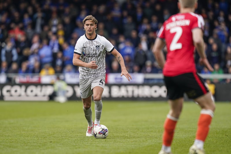 The central defender was an automatic Pompey starter on the opening day of the 2023-24 season after an impressive first six months at Fratton Park. Yet just two more league starts would follow as the 22-year-old found himself pushed down the pecking order by Regan Poole, Conor Shaghnessy and Sean Raggett. That stumped his development at PO4 as Towler spent long periods on the bench and in the stands during the Blues’ title winning season. Yet Pompey fans were provided with a reminder of his talent following his man-of-the-match display at Lincoln on the final day of the season. 