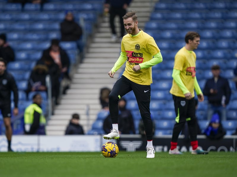 Now stepping up a level, it’s not unreasonable to assume Stevenson will struggle even more for game time, particularly with the Blues wanting to strengthen the centre of their midfield.
Incidentally, the 27-year-old, who has 12 months remaining on his Fratton Park deal, has never played above League One in his career.

2/2