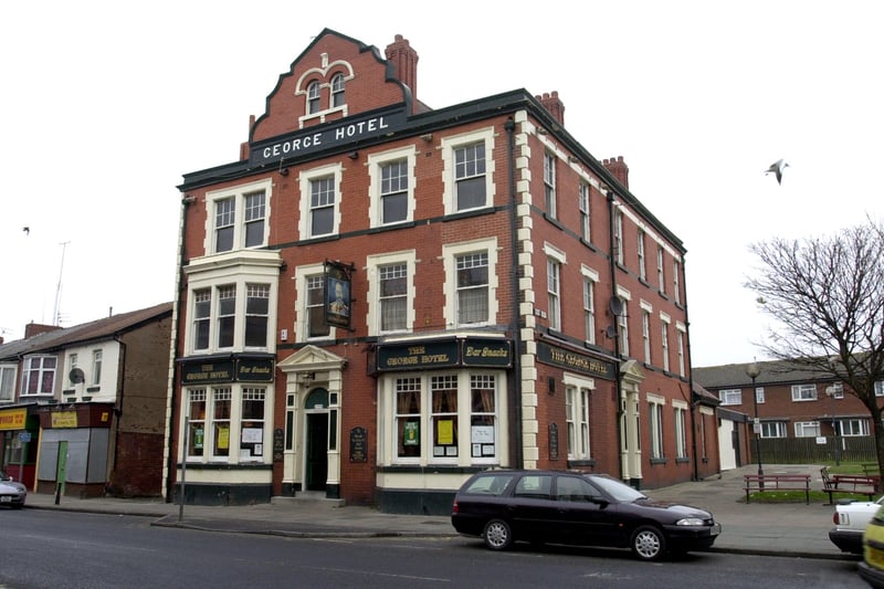 The old George Hotel in Central Drive