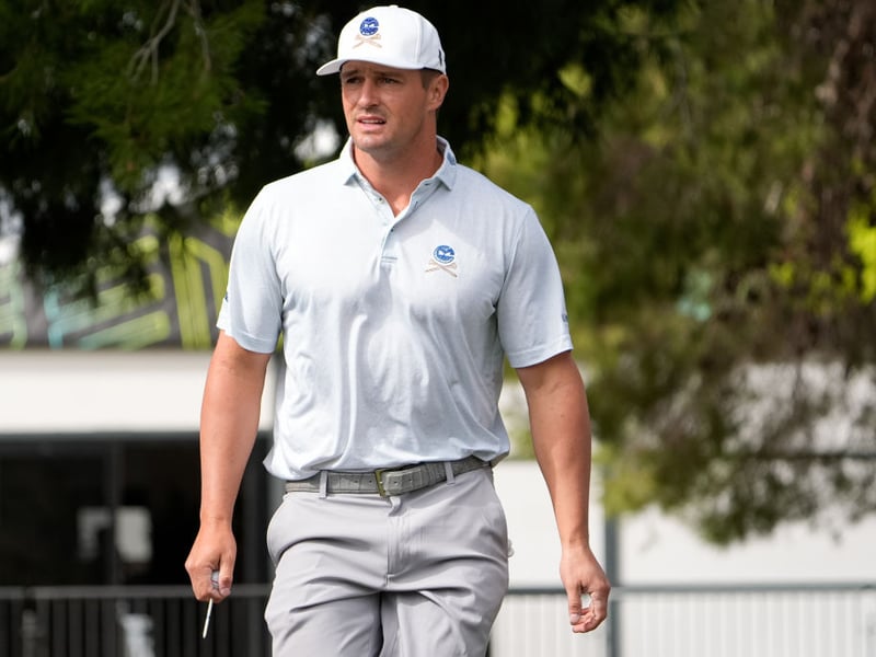 LIV golfer Bryson DeChambeau is a 22/1 shot for this year's USPGA. He's looking for a second major after his victory in the 2020 US Open - when he became only the third player to win the NCAA Division 1 championship, the US Amateur and the US Open (after Jack Nicklaus and Tiger Woods).