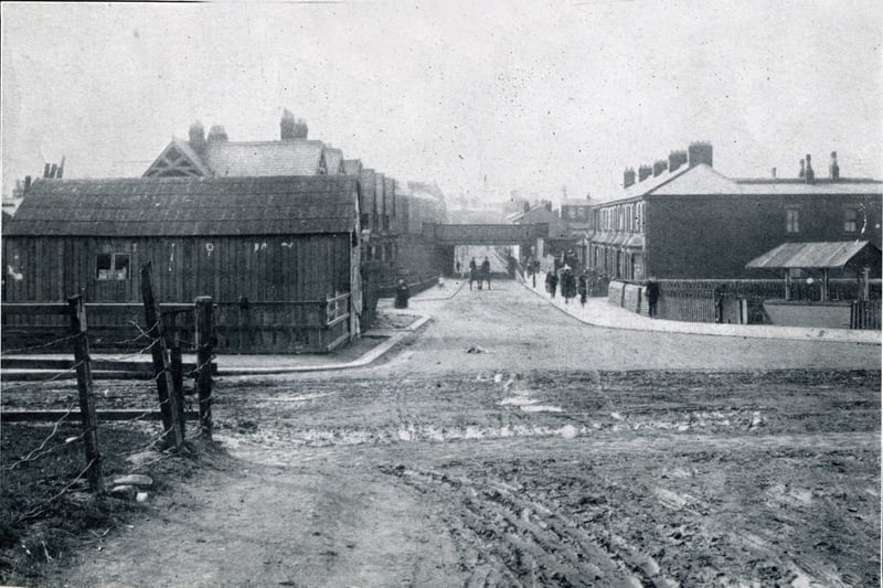 Chapen Street from Central Drive in the 1890s