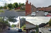 Some of the streets in Sheffield where complaints about dog poo were made to the council, as revealed by a Freedom of Information request
