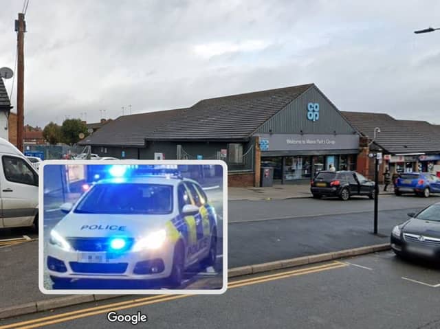 A masked man has raided the Co-op supermarket at Manor Park, Sheffield. Picture: Google