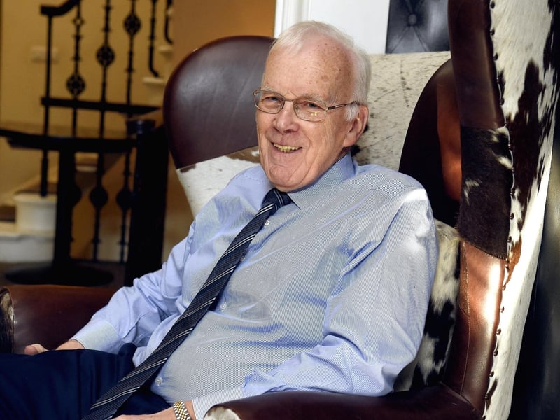 The wealth of Sir Ian Wood and family has increased by £91 million since last year, meaning their fortune in 2024 sits around £1.911 billion. Having transformed his family-owned fishing business into North Sea oil services firm Wood Group. 
