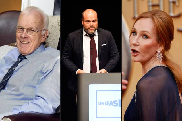 Sir Ian Wood, Anders Holch Povlsen and JK Rowling are among Scotland's wealthiest residents.