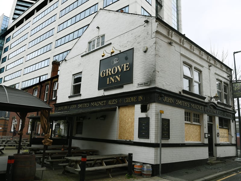 The Grove Inn in Holbeck was named one of the best pubs in Leeds outside of the city centre. It recently announced it will reopen on May 30. 