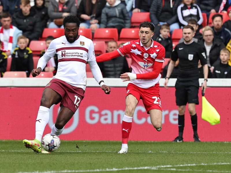 Versatile operator signed a deal until 2027 at Barnsley last year.