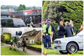 We have put together a gallery of 17 pictures showing filming for the BBC thriller Reunion, being shot in Sheffield at present