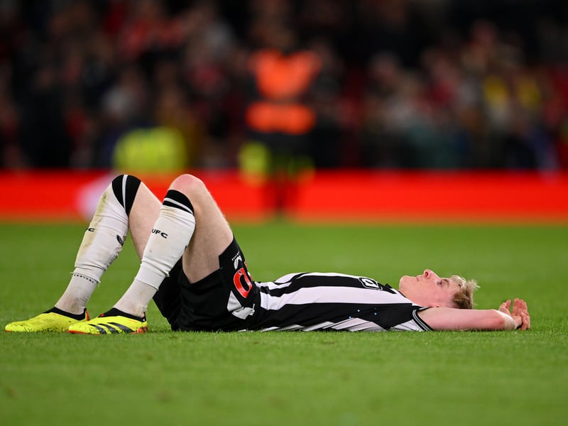 Took a heavy blow to his Achilles in the defeat at Manchester United. Eddie Howe revealed the winger was a doubt heading into the final day.
Expected return: Brentford (A) - 19/05