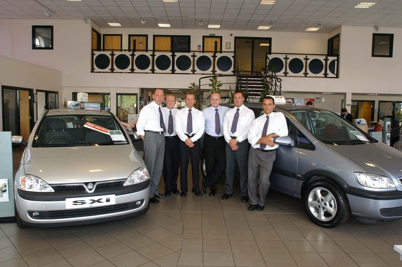 Join us for memories of the sales team who were pictured in August 2003.