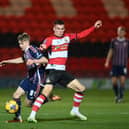 Broadbent went on to join Doncaster Rovers, making 22 league appearances as they qualified for the League Two playoffs, losing in the semi-finals.