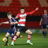 Broadbent went on to join Doncaster Rovers, making 22 league appearances as they qualified for the League Two playoffs, losing in the semi-finals.