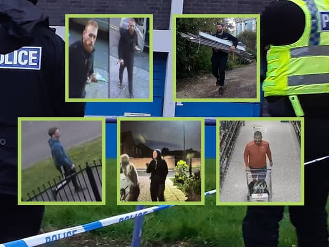 Do you recognise anyone from this gallery of pictures issued by South Yorkshire Police?
