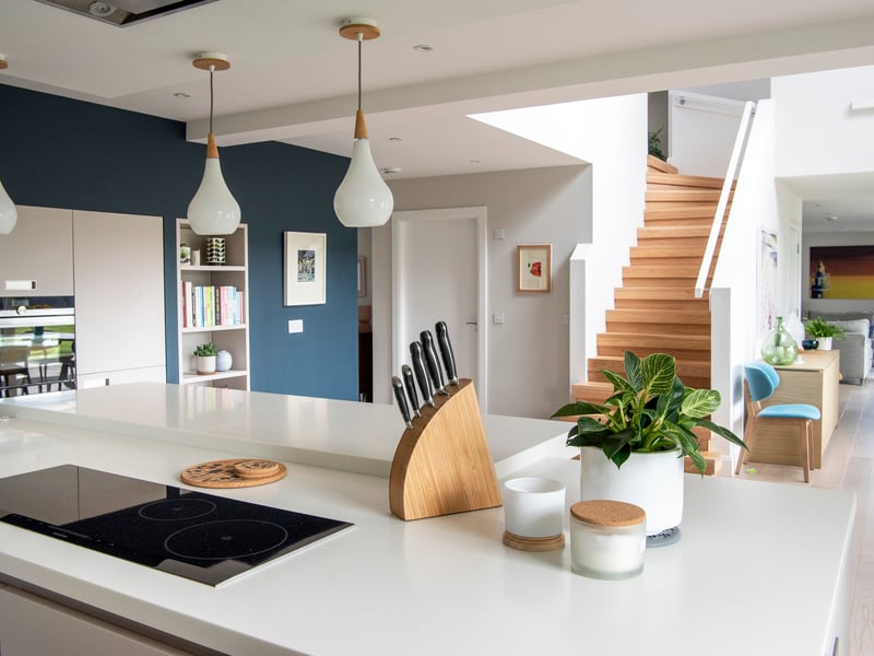 The couple worked with a local architect to create their dream home after the first one said he "wouldn't touch it with a bargepole".