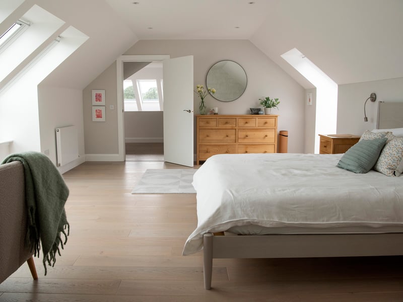 The bedrooms are all well proportioned